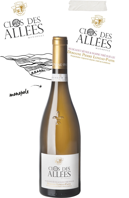 cuvee clos des allees - Domaine Luneau Papin